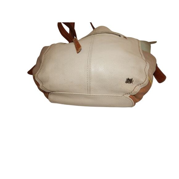 The Sak Leather Shoulder Handbag Color Block - Picture 11 of 12